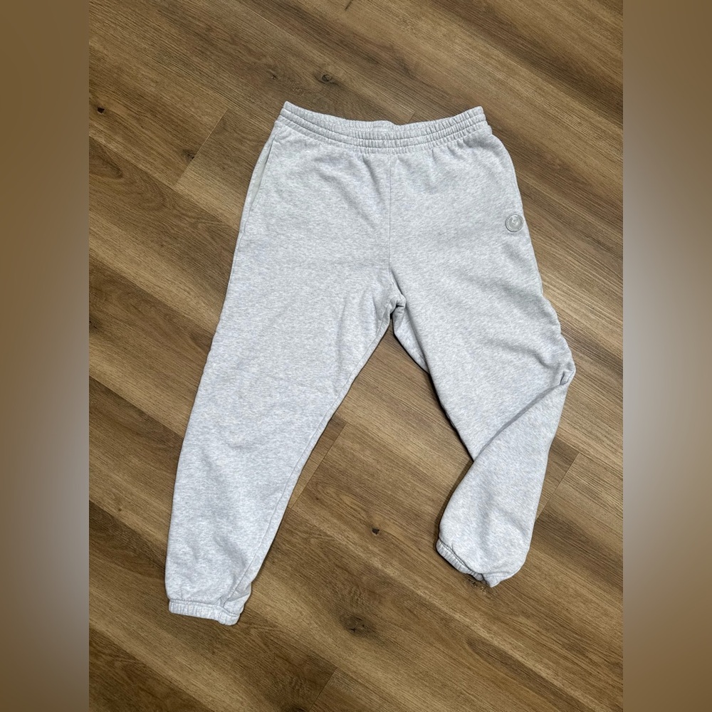 PINK Victoria's Secret Light Gray Joggers